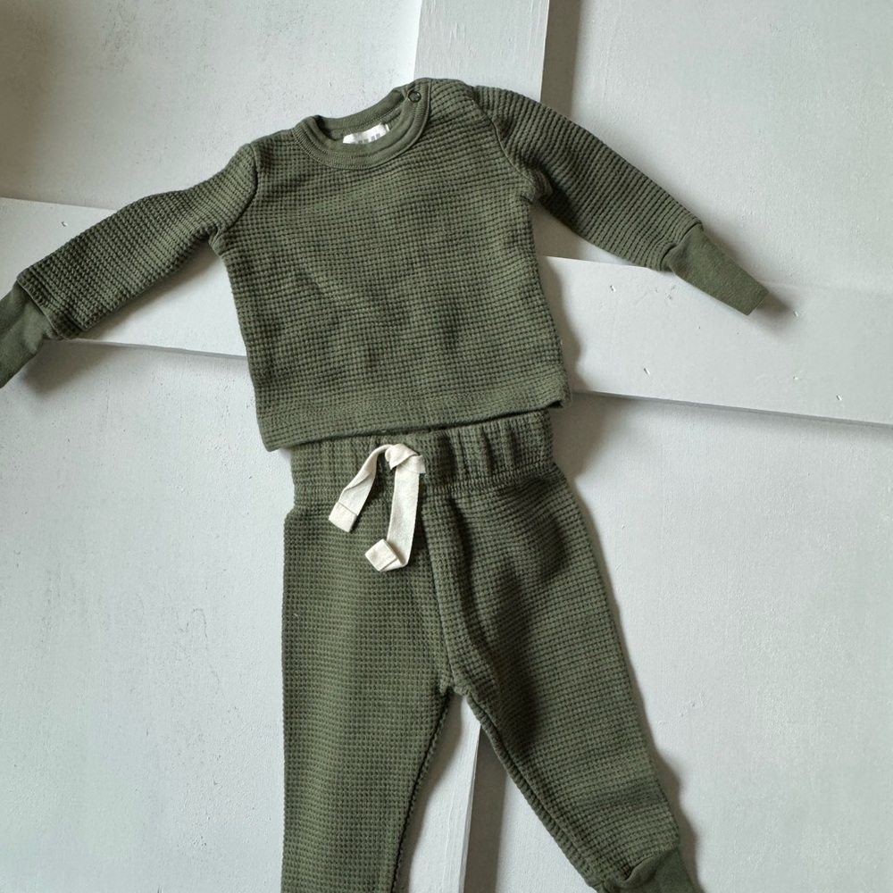NUK Sage Waffle Knit Baby Set - Picture 2 of 4